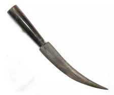 Small Dagger Katar Knife Damascus Steel Blade Resin Handle Handmade F797