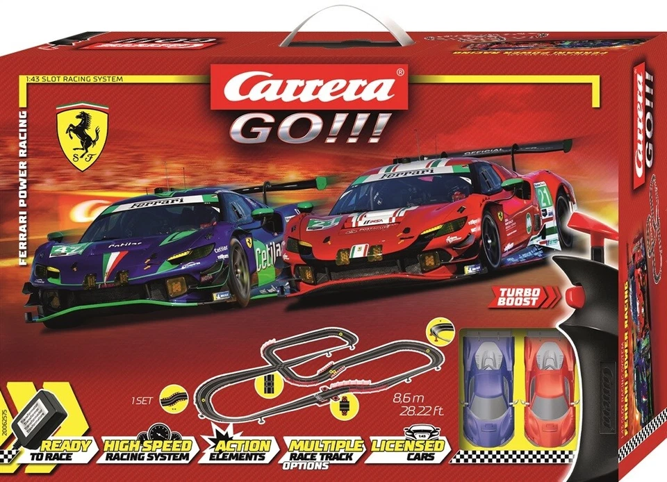 Carrera Go!!! Ferrari Power Racing Slot Car Set
