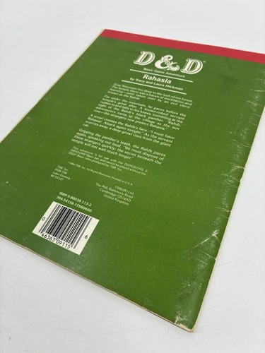Rahasia - Dungeons & Dragons Basic Game Module B7 - TSR #9115 - 1984 VTG - Picture 4 of 12