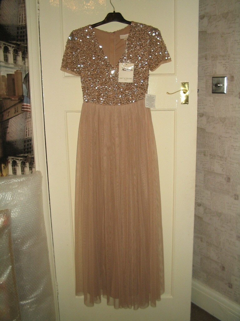 HOT Plus Size Maya Dress Taupe Blush MAYA DELUXE SIZE