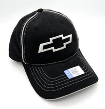 Chevy Performance Hat / Cap - Black w/ Gray Bowtie Logo