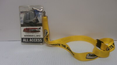 Vintage November 2, 2012 All Access NASA Atlantis Badge & Lanyard KSC Rollover