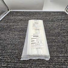(QTY 100) Essentra Components MGS-2-01 Grommet Strips, Nylon 6/6, Natural Color