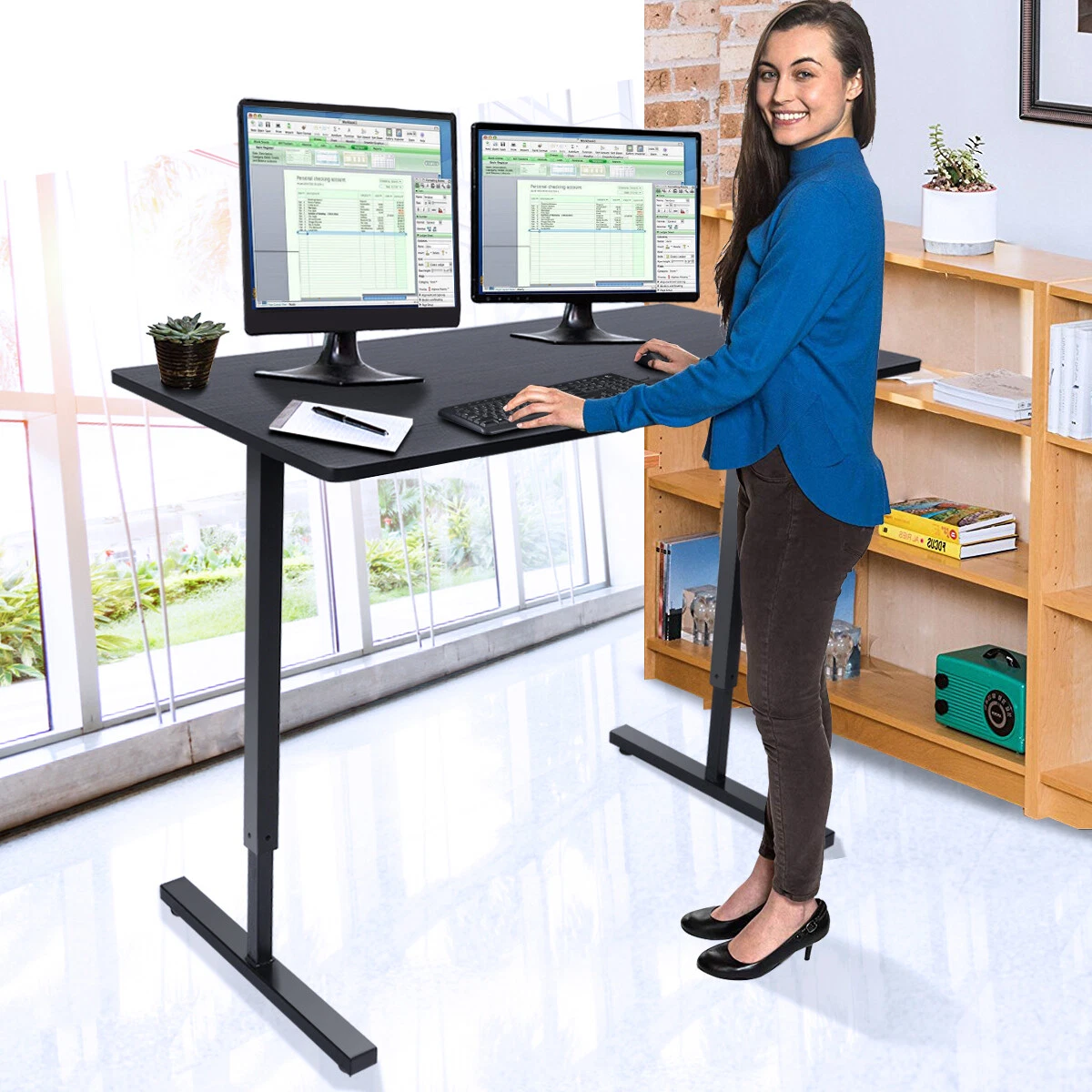 Stand sale alone desk