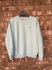 FILA Women's French Terry Long Sleeve Crew Neck Sweatshirt w Pockets Size Large