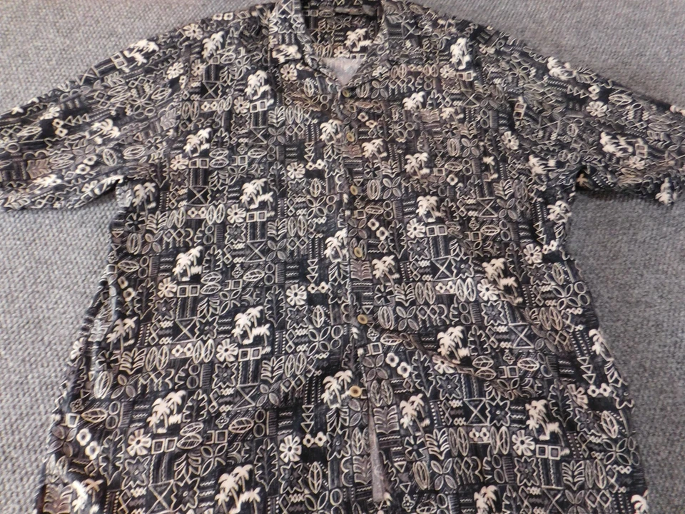 Vintage Ocean Pacific Mens Shirt 2XL XXL Hawaiian Sport Floral Classic - Image 3 of 4