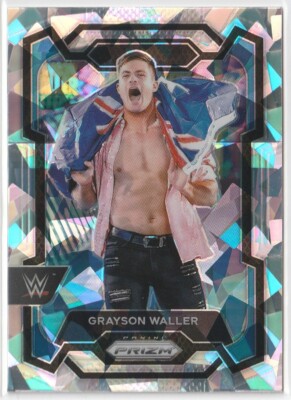 2024 Panini Prizm WWE Prizms Ice #154 Grayson Waller