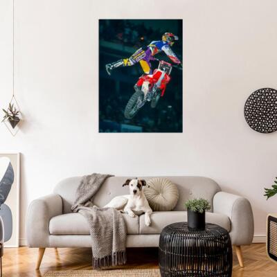 525204 JEREMY MCGRATH Honda Yamaha SX/MX Motocross 16x12 WALL