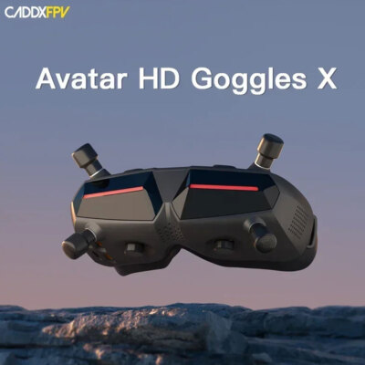 Walksnail Avatar HD Goggles X 1080P/100FPS FOV50 Built-in Gyro Bluetooth Wi-Fi