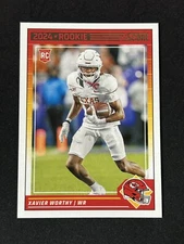 2024 Score - Rookies #324 Xavier Worthy (RC) Chiefs