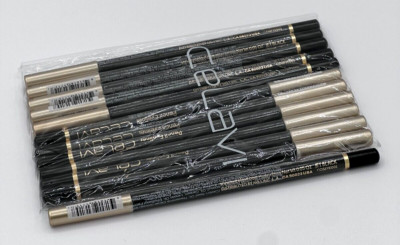 CELAVI  PENCIL  EYELINER JET  BLACK  12  PACK