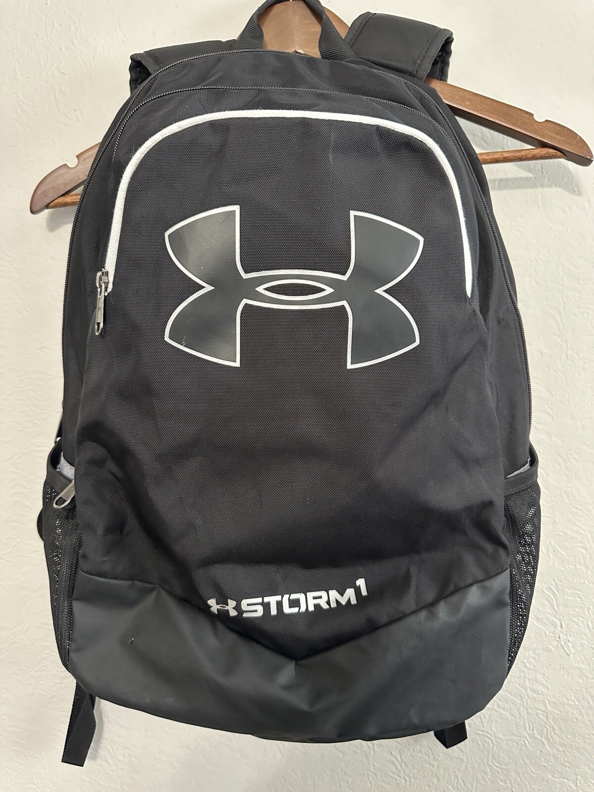 Under Armour Storm 1 Backpack Black& Silver eBay