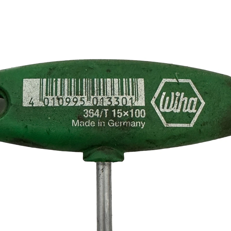 Lot of 2 SFS Torx T20 and Wiha T15 Made in Germany T-Handle Torx Wrenches - Image 4 of 4