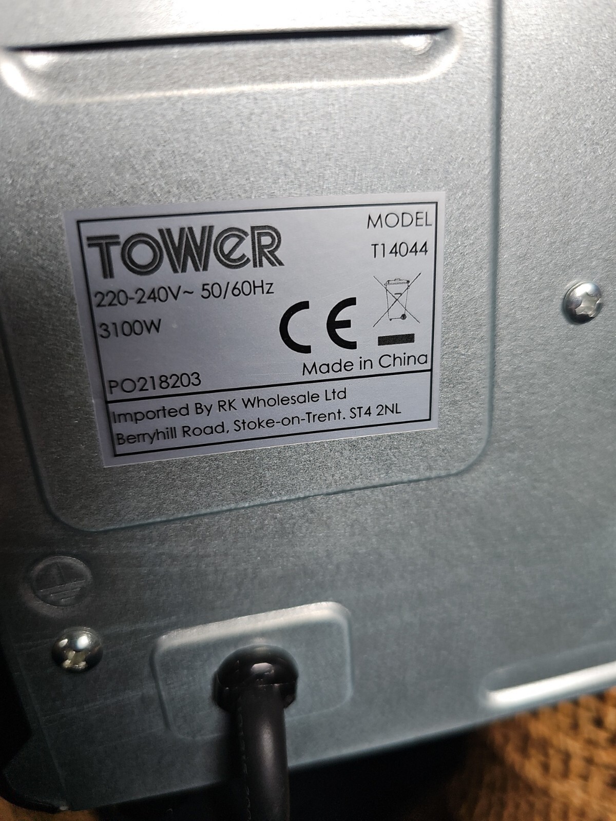 Tower T14044 Oven Dual Hot Plates Healthy Cooking All in One 32L Black. eBay