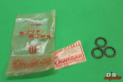 NOS KAWASAKI F11 F6 F7 F11M LOCK WASHERS QTY 3 PART# 463G1400