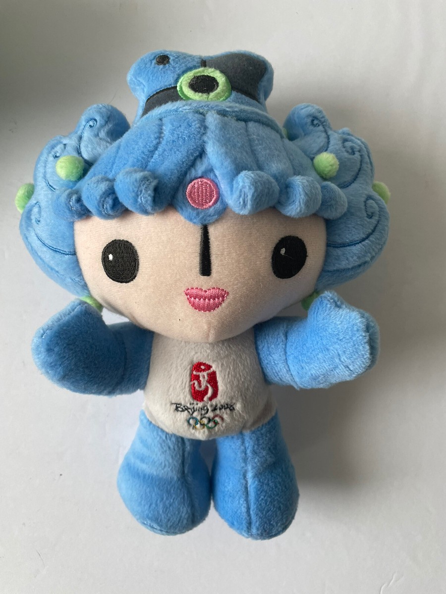 Beijing Summer Olympics Mascot Plush Set of 5 Dolls Official