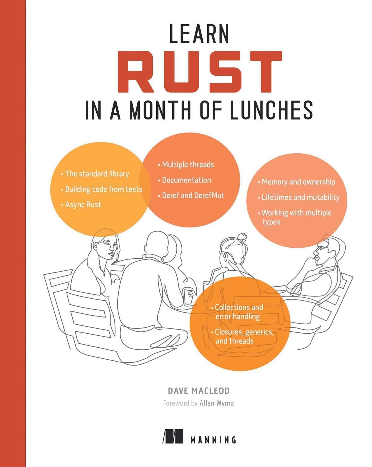 Learn Rust in a Month of Lunches - Dave MacLeod - Paperback - Very Good