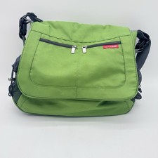 Skip Hop Womens Via Messenger Baby Diaper Bag Green 141084