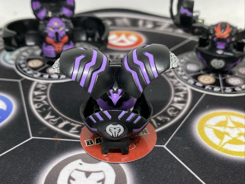 Bakugan B1 Darkus Fear Ripper Reaper Falconeer VHTF - Image 2 of 4