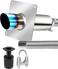 Upgraded Generator Exhaust Extension Kit, Stainless Steel,  for Firman and Hond