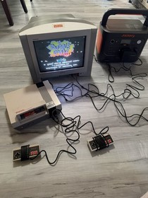 Nintendo NES Action Set CIB complete in box W/ Manuals Inserts Lots of 25 Games