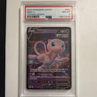 Pokémon Mew V Ultra Rare Holo PSA 8 060/159 Crown Zenith 2023 Fusion Strike