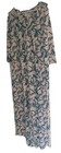 MUK LUKS~One Piece Jumpsuit/Romper~ Pink w/Green Leaves~Sz Large — photo 6
