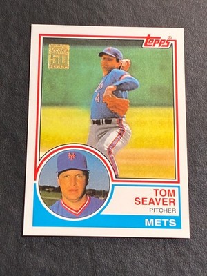2001 Topps Traded & Rookies 50 Years Topps Reprint Tom Seaver #T107 - NM/M