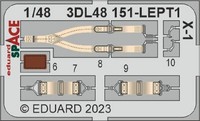 MW22 Eduard 3DL48151 X-1 Space 1/48 3D Decal For Eduard