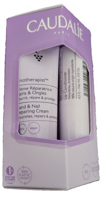 Caudalie Vinotherapist Hand & Nail Cream 30ml + Lip Conditioning Stick 4g