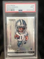 2024 Panini Prizm - Prizmania Deion Sanders #30 Psa 9 