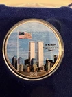 National Collector's Mint Twin Towers September 11, 2001 1oz .999 Silver Eagle