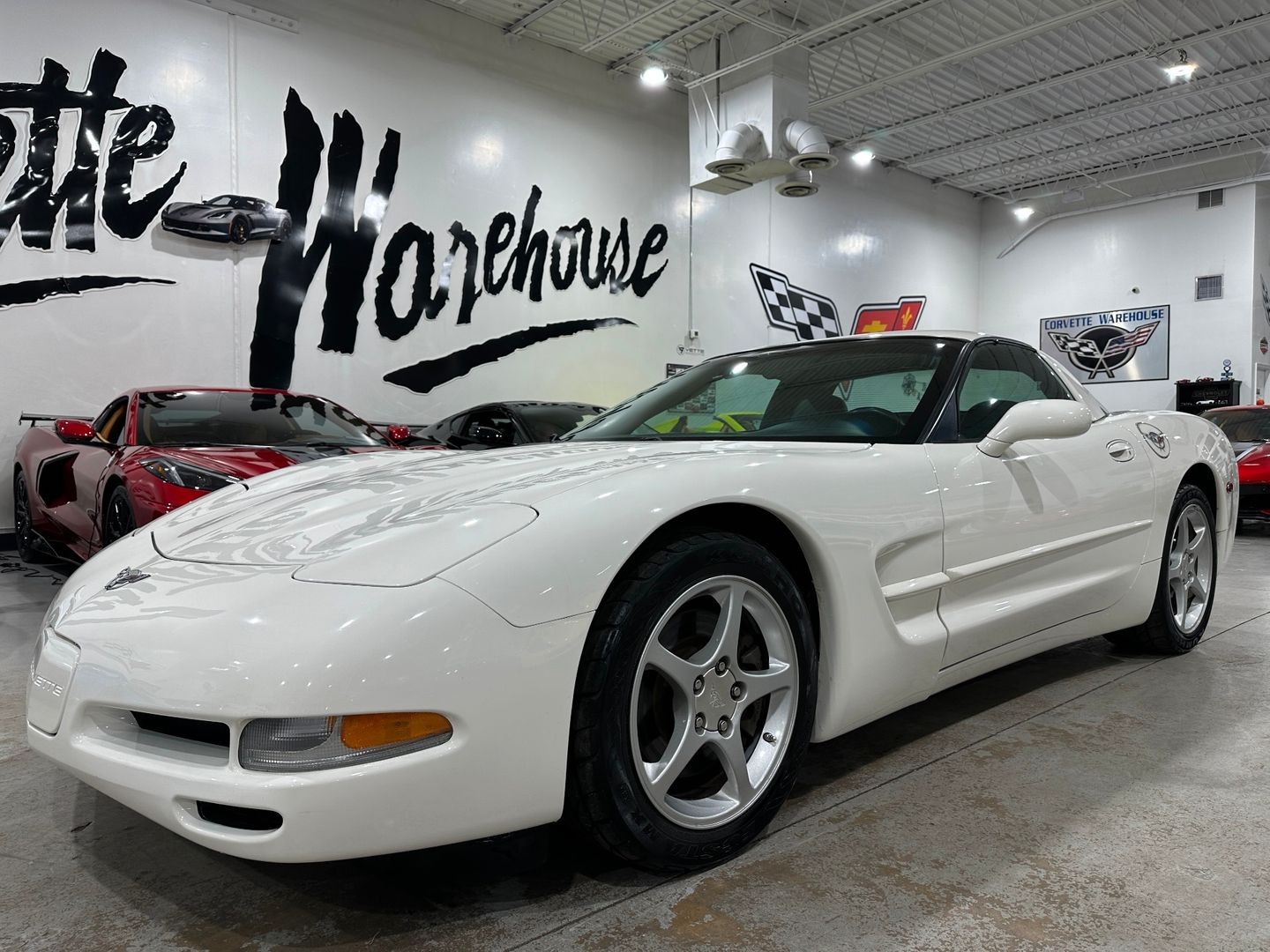 2003 White Chevrolet Corvette   | C5 Corvette Photo 2