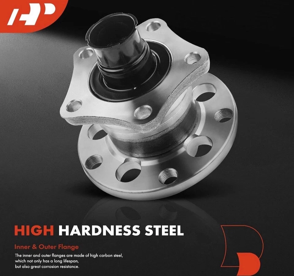 2x Conjunto de cojinete de cubo de rueda trasera para Audi A6 A6 98-04 Volkswagen Quattro 98-05 Foto 2 de 4