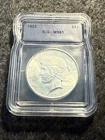 1923 Peace Silver Dollar Coin ICG Certified MS61
