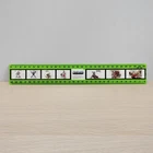 Vintage Masters of the Universe He-man 30cm Ruler  Stationery Mattel 1984 Green