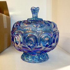 Weishar Kimberlite Carnival XL short candy dish