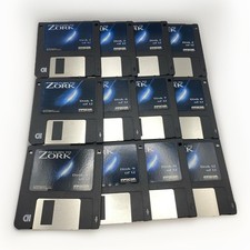SET OF 12:  Return To Zork  INFOCOM IBM MS-DOS Floppy Disk DISKS ONLY 1993
