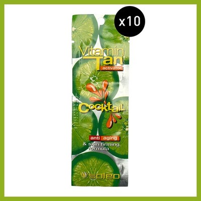 10 x 10 ml Soleo Vitamin Bräunungsaktivator Cocktail