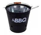 30cm Portable BBQ Bucket Charcoal Grill Camping Picnic Outdoor Grill Barbecue