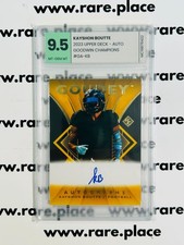 2023 Upper Deck - Auto Kayshon Boutte Goodwin Champions #GA-KB MT-GEM MT 9.5