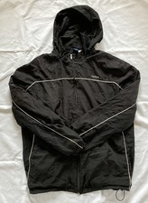 Reebok Vintage Trainingsjacke Herren Schwarz 2XL Sportjacke 90s Retro