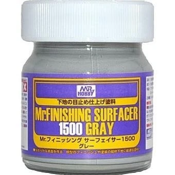 GUNZE - MR HOBBY GUNZE SF-289 MR. FINISHING SURFACER 1500 GRAY (40 ML)