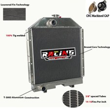 Tractor Radiator Fit To Case Ih/new Holland/hesston Oliver/allis Chalmers 2 Rows