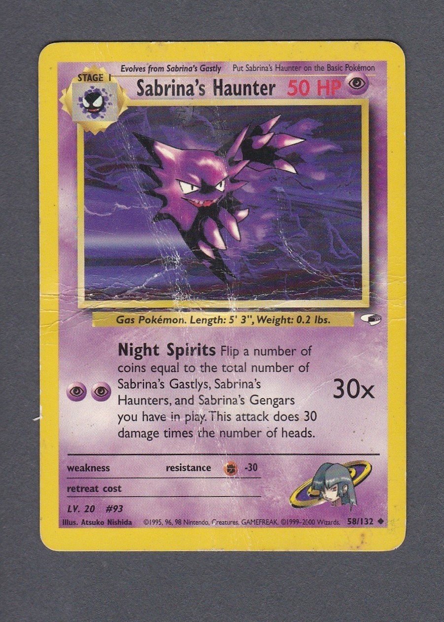 Sabrina's Haunter 058/132 Gym Heroes Regular