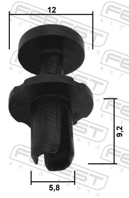Fits FEBEST 88570-162 RETAINER CLIP   ⭐UK Stock⭐