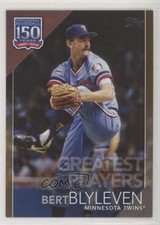 2019 Update 150 Years of Professional Baseball Gold 10/50 Bert Blyleven HOF 3l1