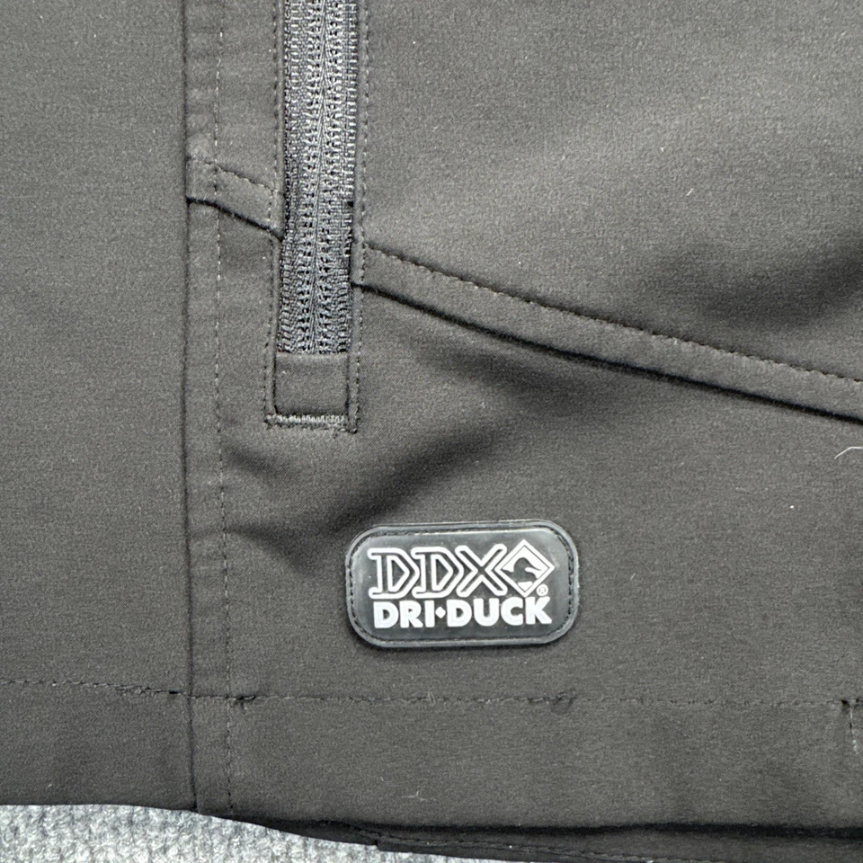 Rodio Houston Miller Lite Dri-Duck DDX Jacket Men's Size L Black Full Zip Coat - Image 3 of 4