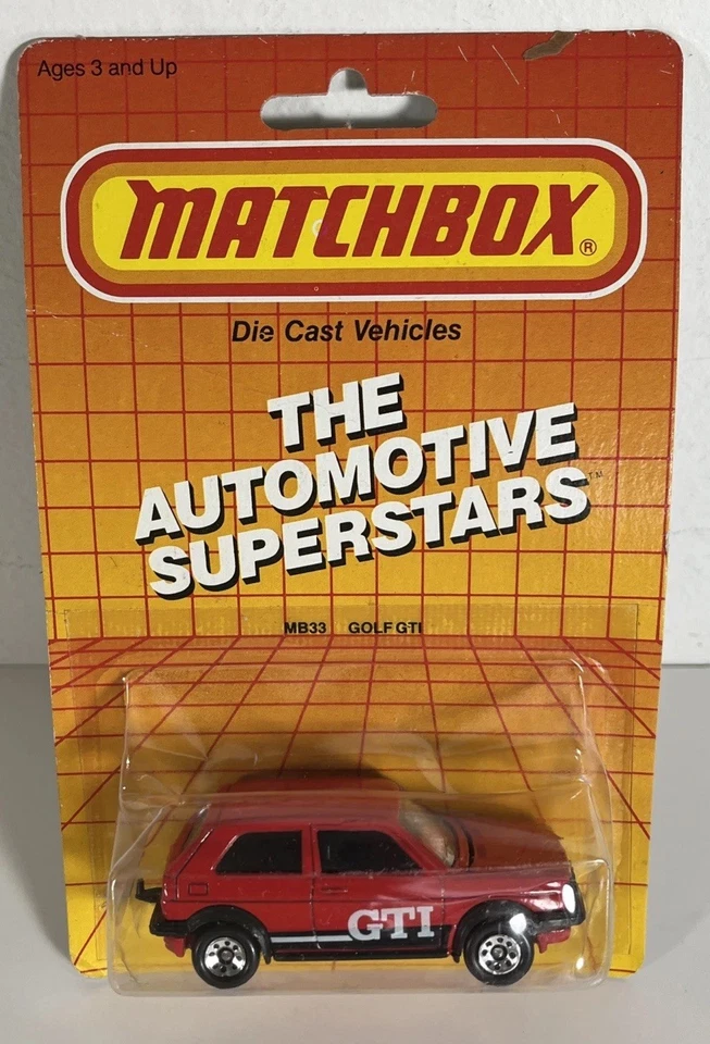 Matchbox Superfast Carded Volkswagen Lot Of 4 Big Blue Sand Digger Golf GTI - Image 2 of 4