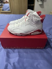 White And Red Jordan 6 Brand New Size 6